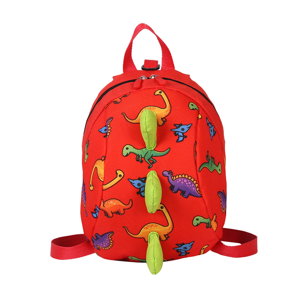Portable Children Backpack Kids Backpack Mini Bag Bookbag Fashion Travel Student School Bag (Red)