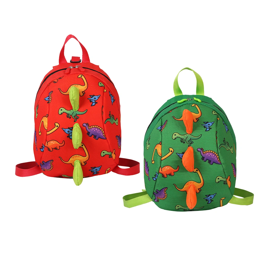 Portable Children Backpack Kids Backpack Mini Bag Bookbag Fashion Travel Student School Bag (Red)