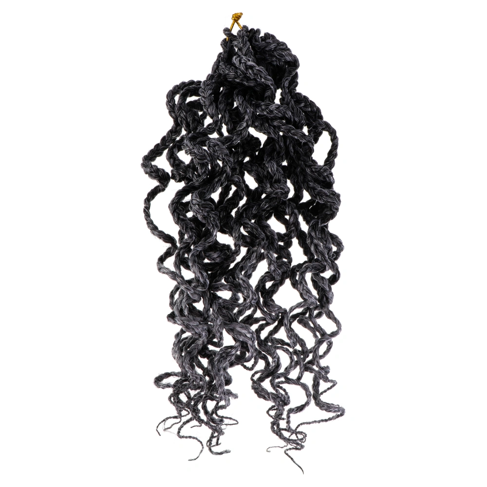 1Pc Crochet Wig Women Wig Curly Wig Practical Hairpiece Headdress Hair Accessory