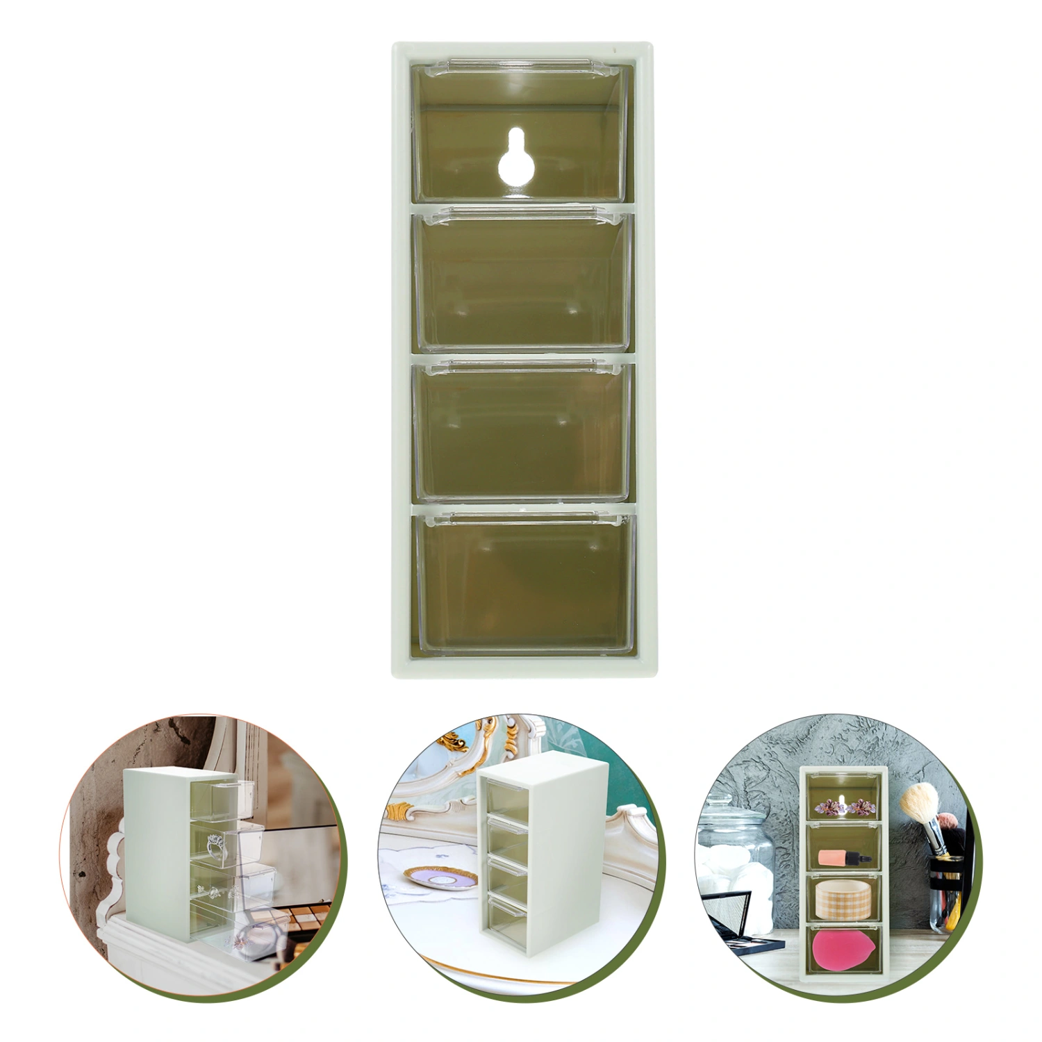  Jewelry Storage Box Multi Layer Storage Container Desktop Storage Holder