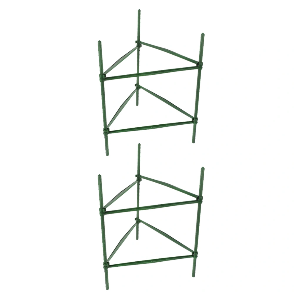 2 Sets Plant Trellis Garden Growing Vine Climbing Rack Flower Decorative Trellis