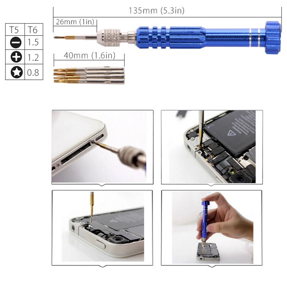 14-in-1 Professional Mobile Phone Repairing Opening Tools Pry Spudger Screwdriver Kit for Mobile Phones iPhone