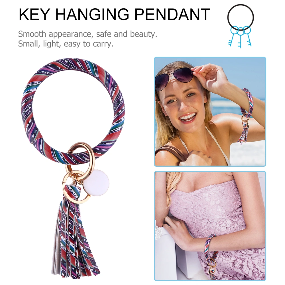 1 Pc Creative PU Key Bag Pouch Hanging Pendants Key Chains Ornament