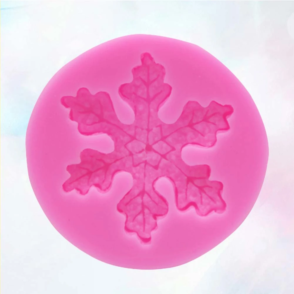 DIY Snowflake Silicone Molds Cake Decorating Tools Baking Mold Candy Dessert Chocolate Fondant Mold