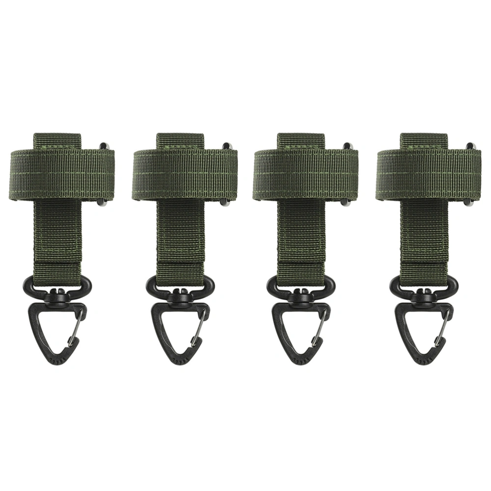 4pcs Outdoor Mountain Climbing Rope Hanger Hook Portable Camping Shelf Buckles