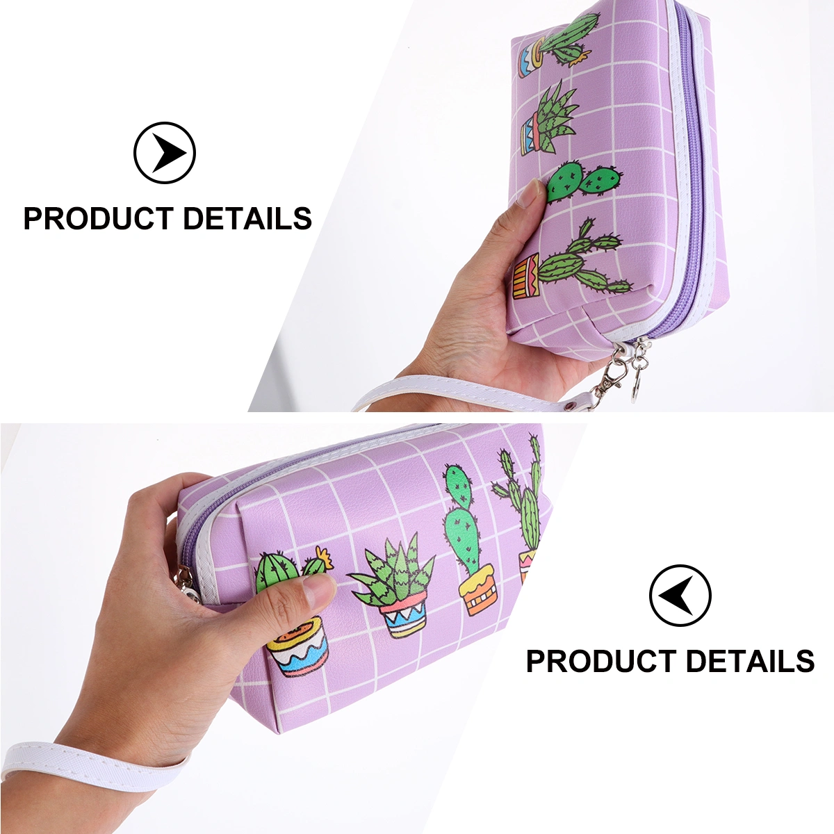 1Pc Cartoon Pillow-type Storage Bag Ladies Cosmetic Bag Travel Toiletry Bag