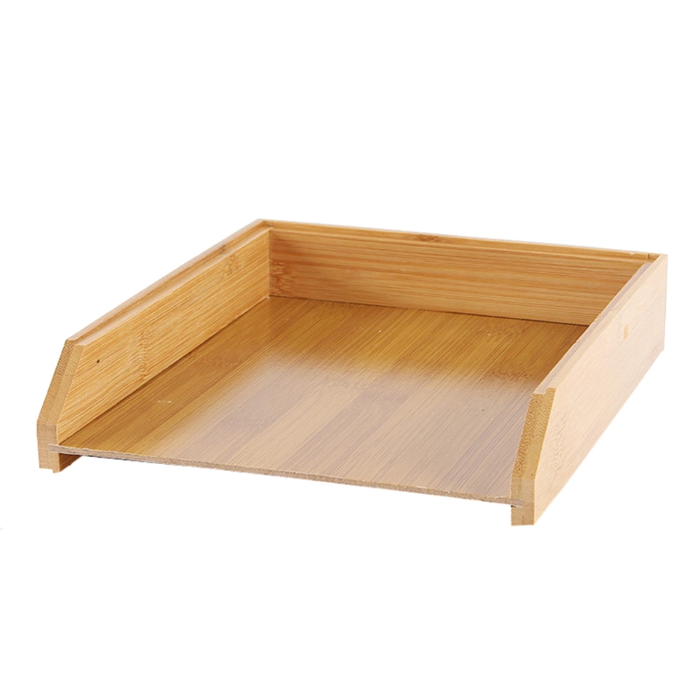 Bamboo Wooden Rectangular Cake Bread Mold Tray Fruit Bread Dumplings Stroage Plates Baking Tool Kitchen Accessories Size L