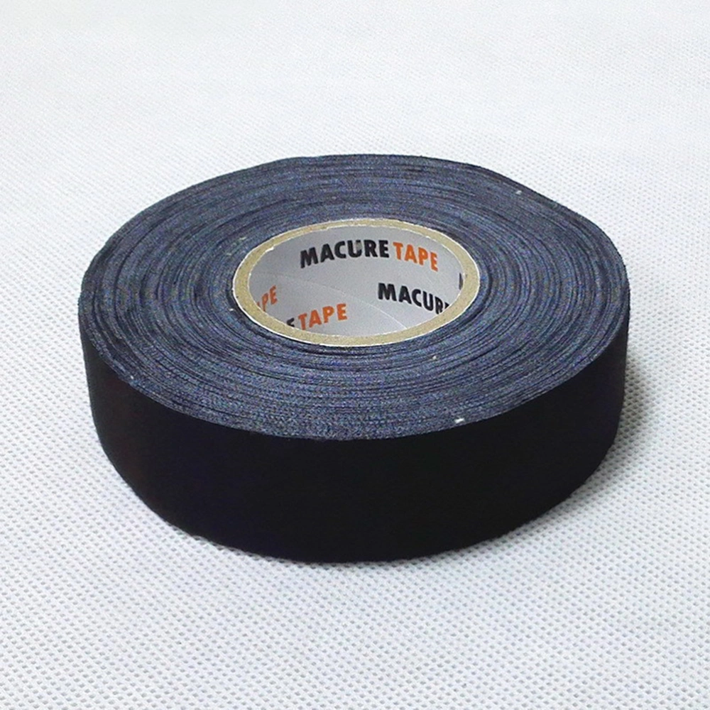 2 Pcs 20M Hockey Stick Tape Sticky Tape Anti-slip Sports Waterproof Tape Hockey Stick Wrapper for Practice Sports Use (Black)