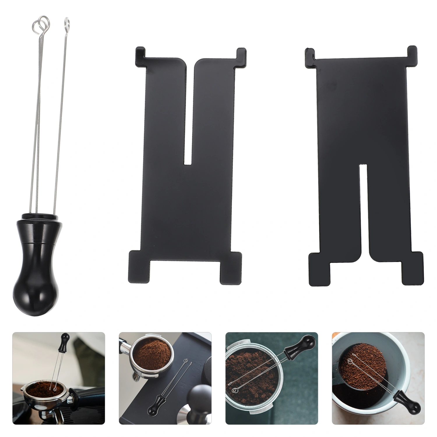 1 Set of Espresso Coffee Stirrer Convenient  Coffee Mixing Tool Coffee Powder Stirring Tool
