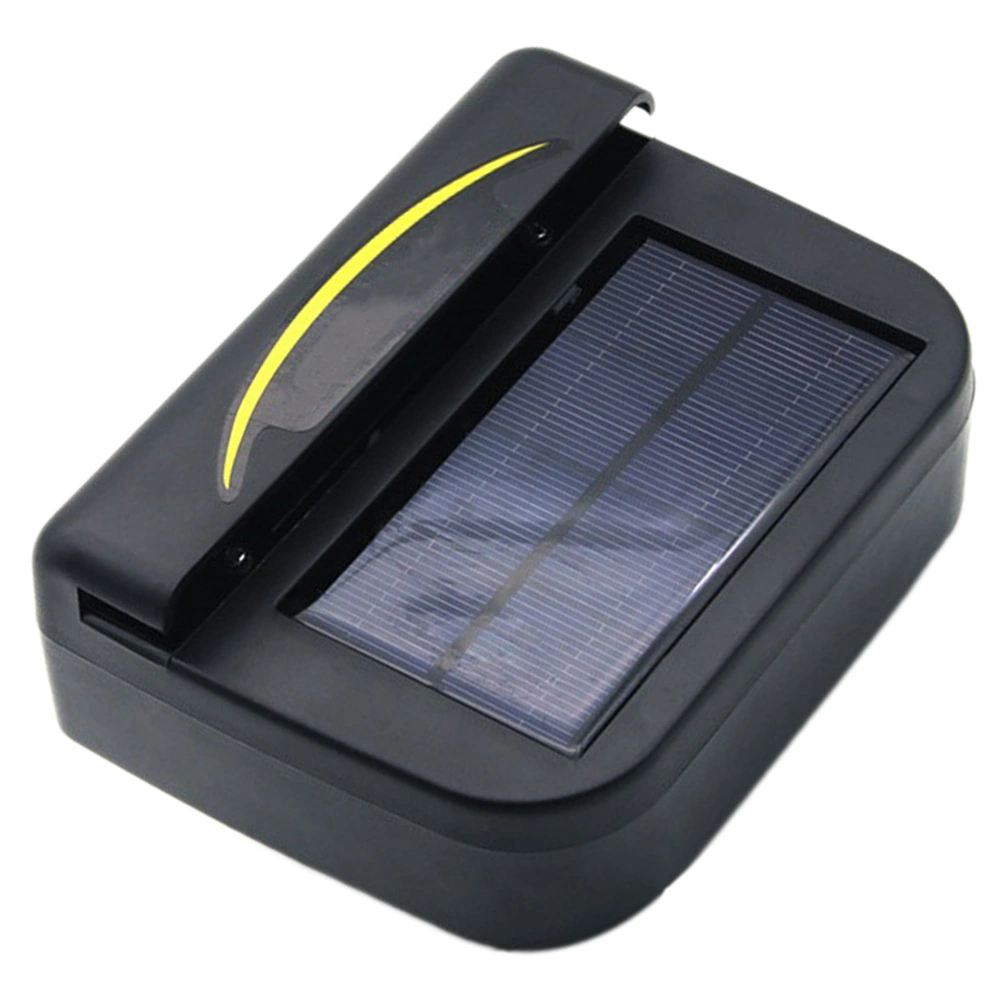 Sun Power Car Fan Air Vent Cool Cooler Ventilation System Radiator Exhaust Fan