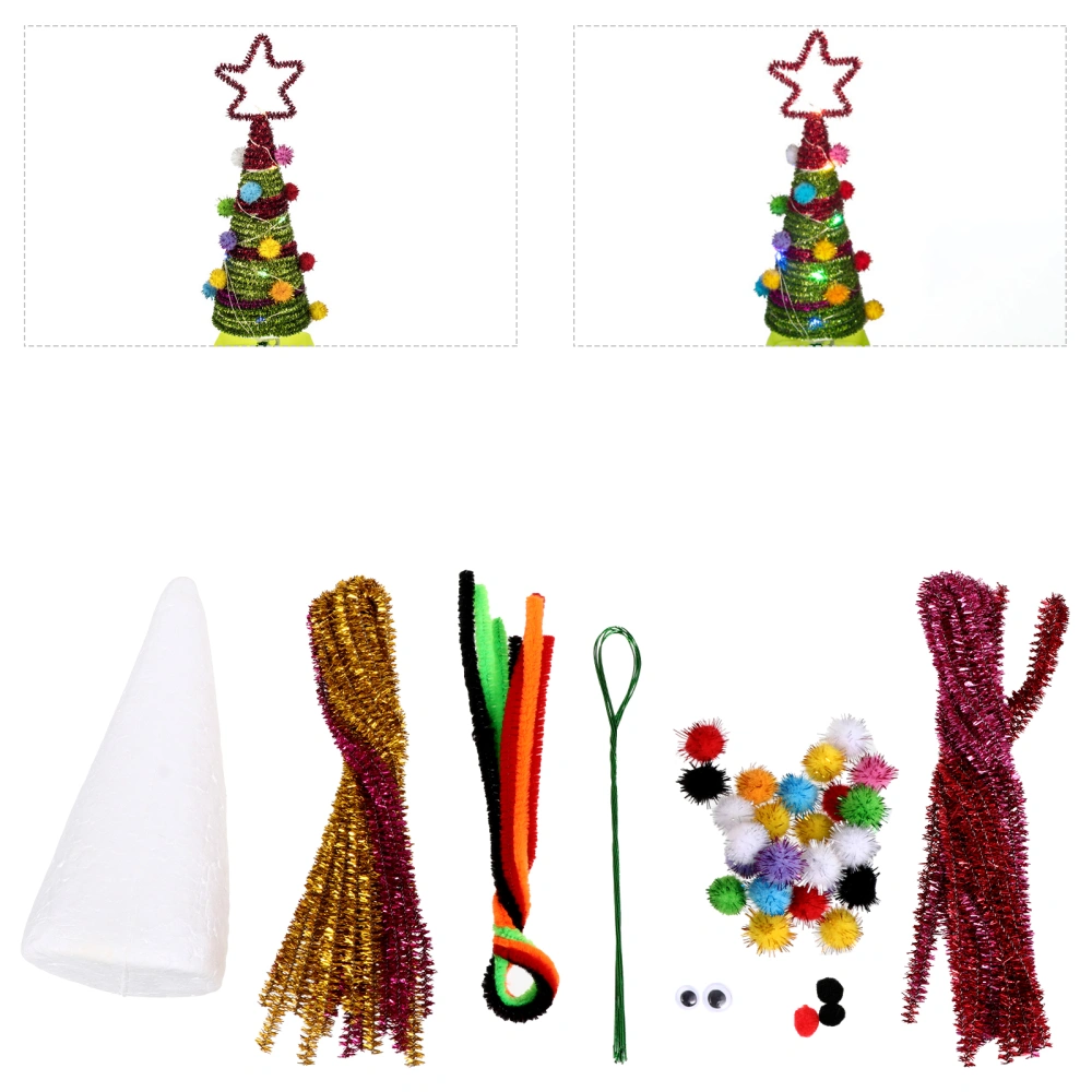 Unique Christmas DIY Handmade Supplies Christmas Tree Making Material Kit