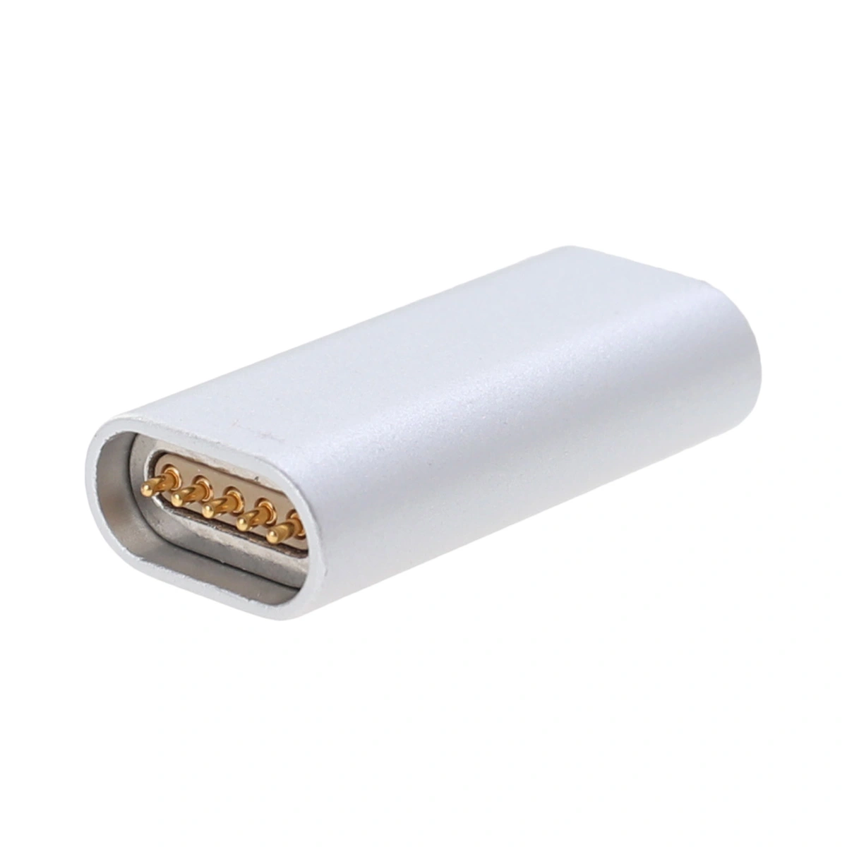 1pc USB Type C Connector USB C to Type C Connector for Android Cellphone (Silver)