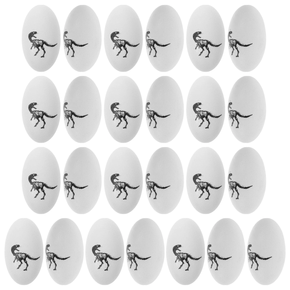 25pcs Simulation Dinosaur Egg Toys DIY Sand Table Props Creative Adornments