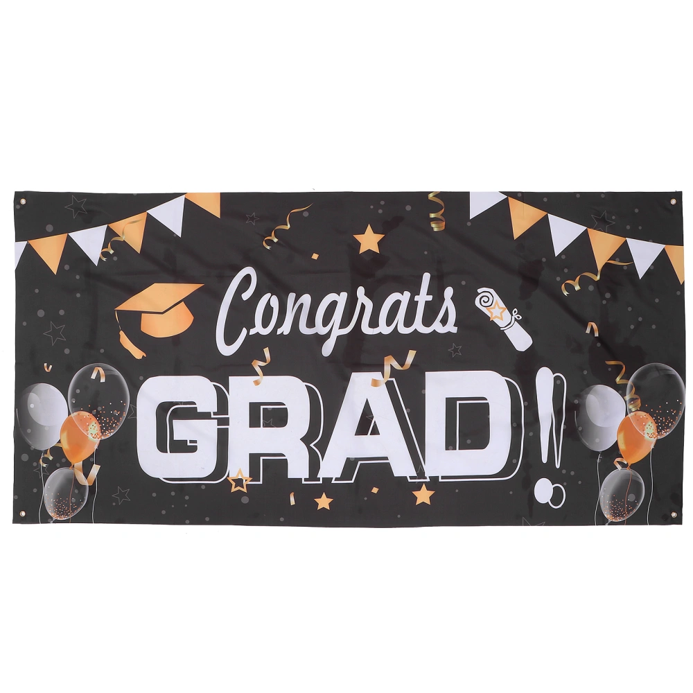 1pc Graduation Season Banner Background Banner Graduation Party Decoration