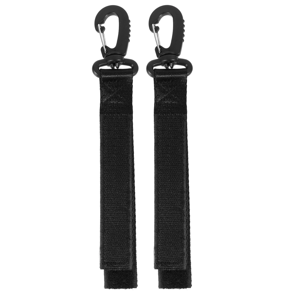 2pcs Kayak Paddle Rope Hooks Tied Strap Safety Rope Kayaking Accessories