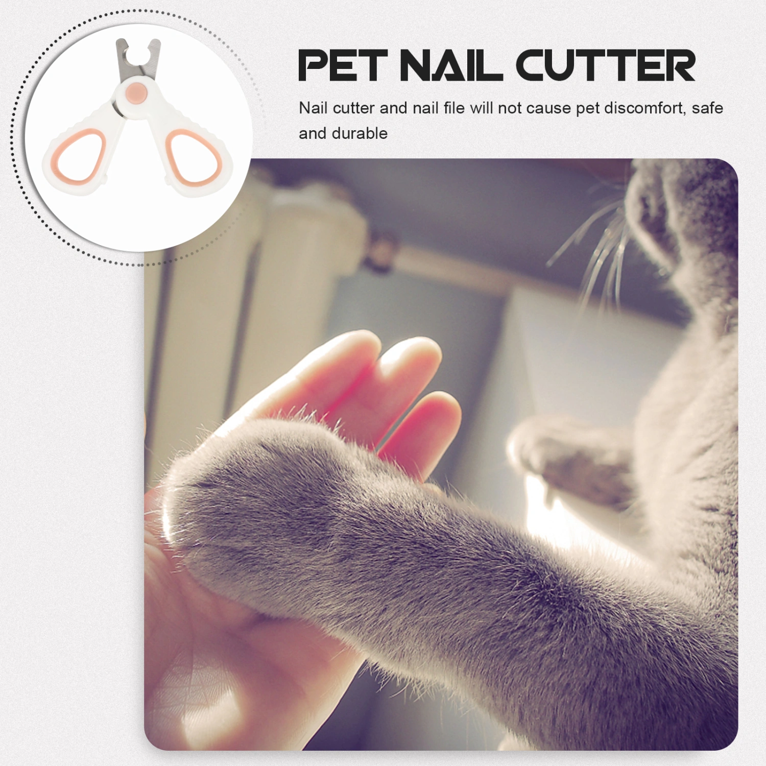 1pc Dog Nail Clipper for Beginners Professional Pet Nail Claw Trimming Tool