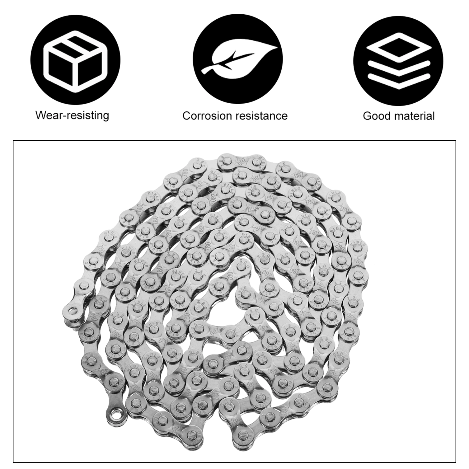Bike Chain Mountain Bike Chains Link Connector Practical Bike Joints (24 Speed)