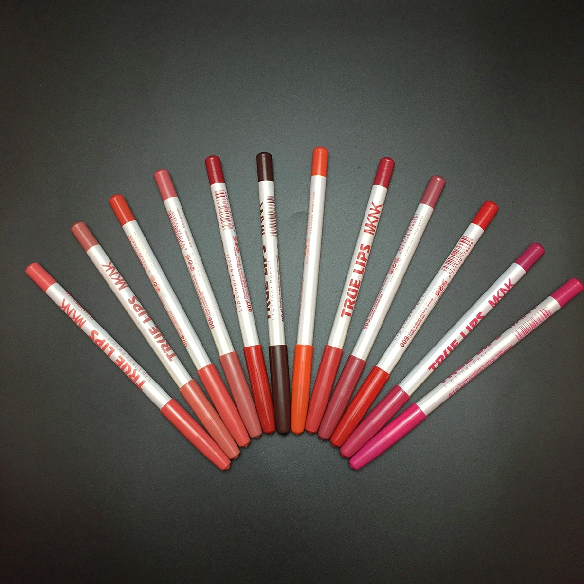 12PCS Waterproof Lip Liner Pencils Set Multi-Color Long Lasting Lip Liner