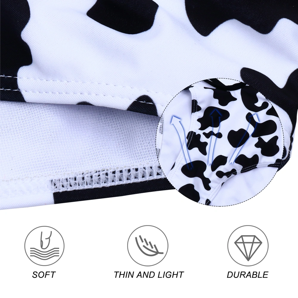 Fashion Cow Design Tie Up Strap Swimwear Sexy Bikini Sexy Beachwear Dot Swimsuit