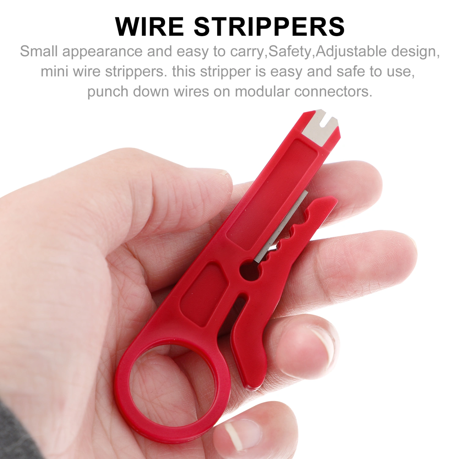 15pcs Network Wire Stripper Mini Wire Stripper Wire Stripping Tool Wire Cutter