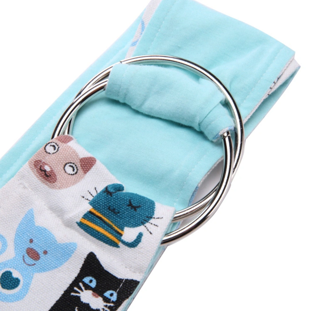 Pet Bag Lovely Crossbody Bag Breathable Dog Backpack Pet Carrying Case Cat Patterned Bag Supplies for Travel (White)