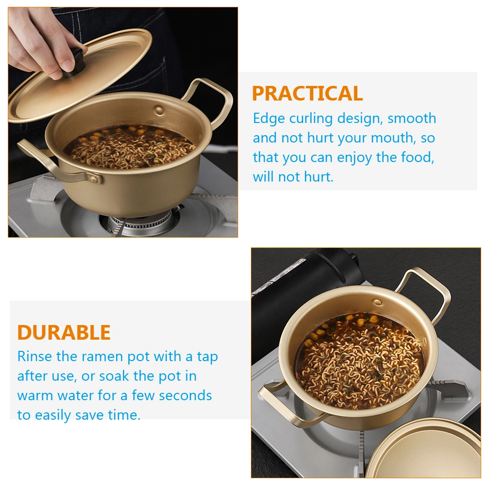 Noodle Pot Metal Ramen Pot Kitchen Noodles Pot Instant Noodles Cooker Small Pot