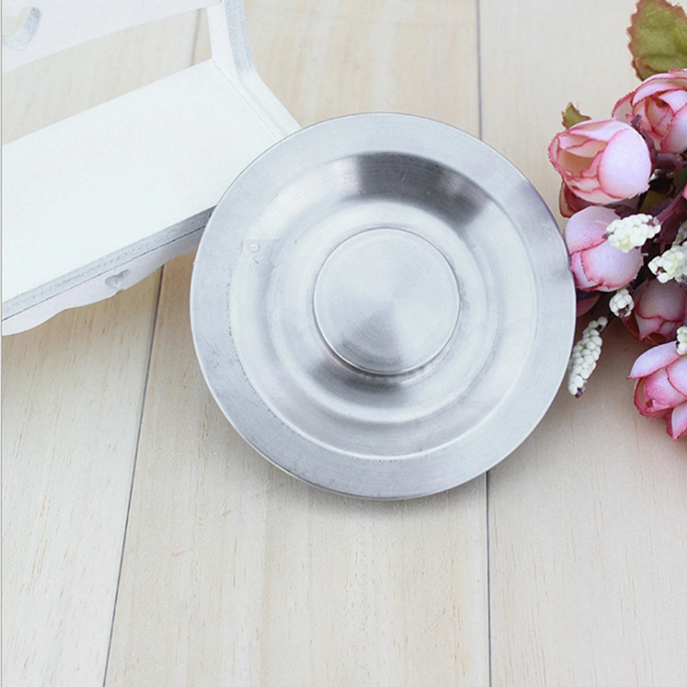 2pcs Drain Plug Sink Plug Deodorant Floor Drain Cover for Home  Restaurant Bathroom Silver