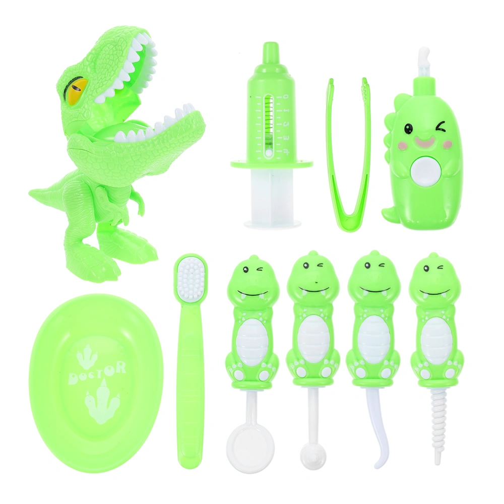 1 Set Children Dentist Tools Toys Funny Simulation Dinosaur Pretend Doctor Game Toys