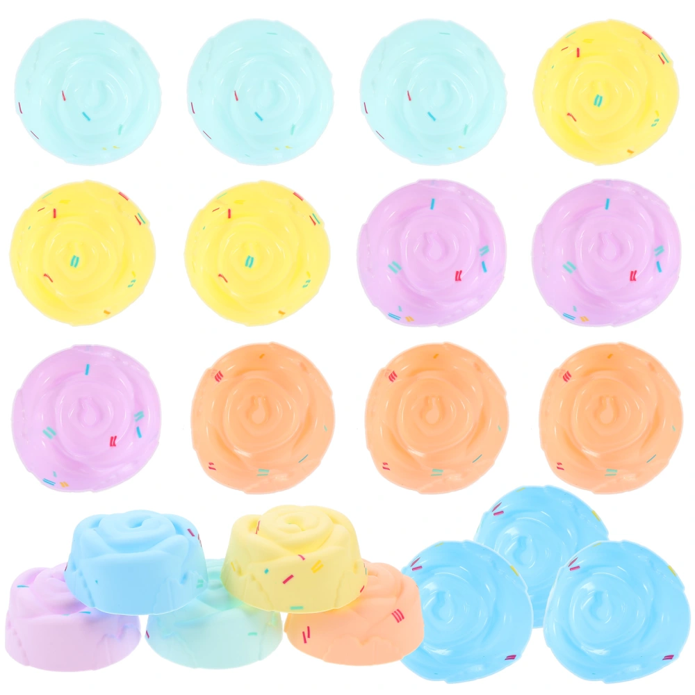 20pcs Lovely Cupcake Molds Silicone Baking Molds Useful Kitchen Gadget for Home