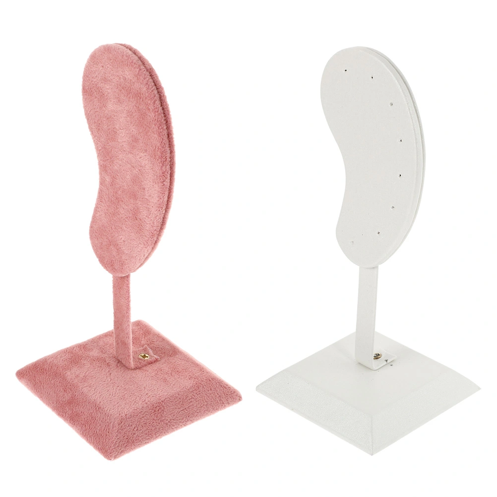 2pcs Decorative Earring Rack Jewelry Display Stand Shop Earring Display Rack