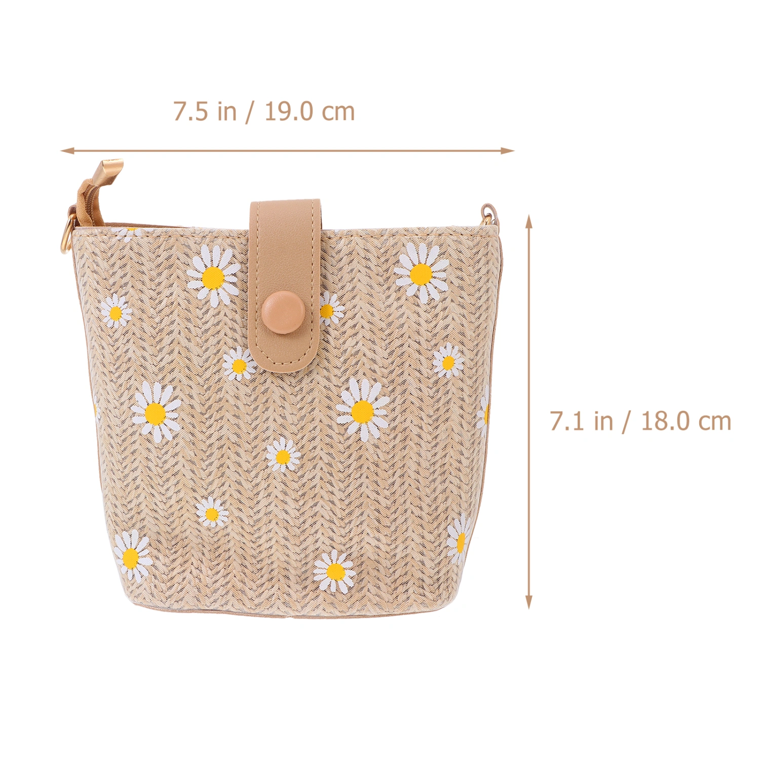 1pc Women Shoulder Bag Outdoor Messenger Bag Makeup Bag All-Match Handbag