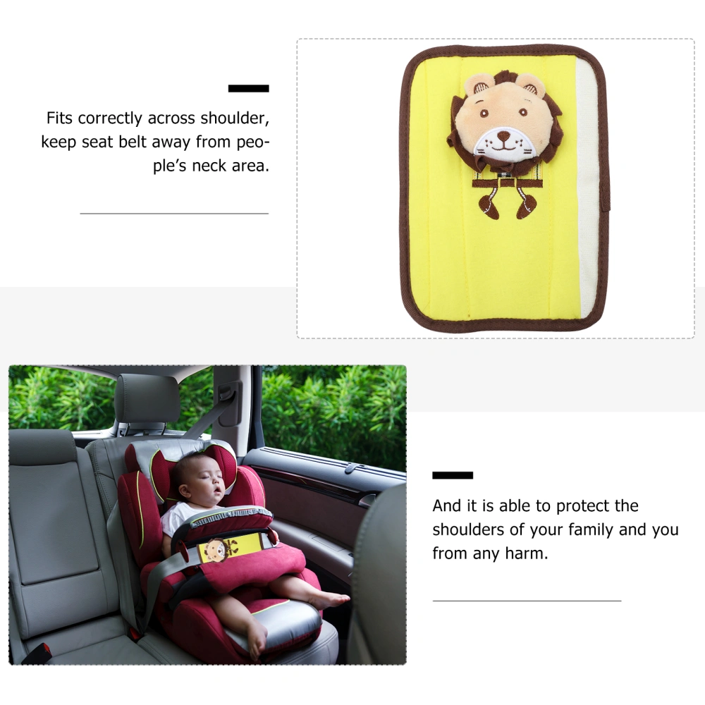 Cartoon Car Seat Belt Shoulder Guard Cartoon Safety Belt Cover Seat Belt Cover