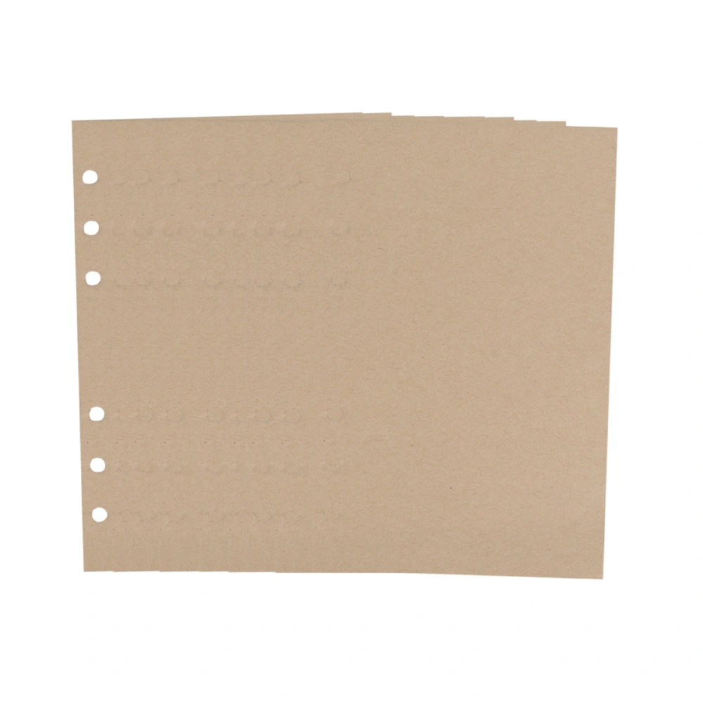 320 Sheets A6 Empty Refill Paper Loose-Leaf Replacement Core Practical Notebook Refill Paper for Students Staff Use