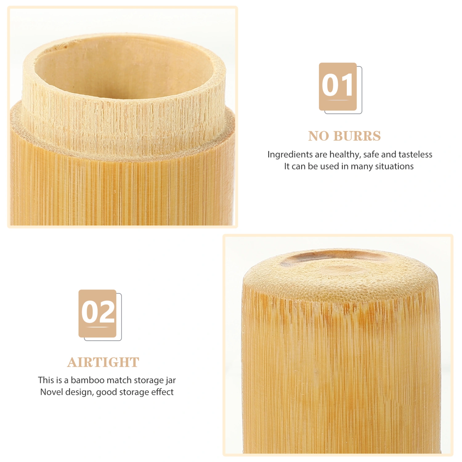 Creative Matchstick Jar Multi-functional Matchstick Box Home Matchstick Holder