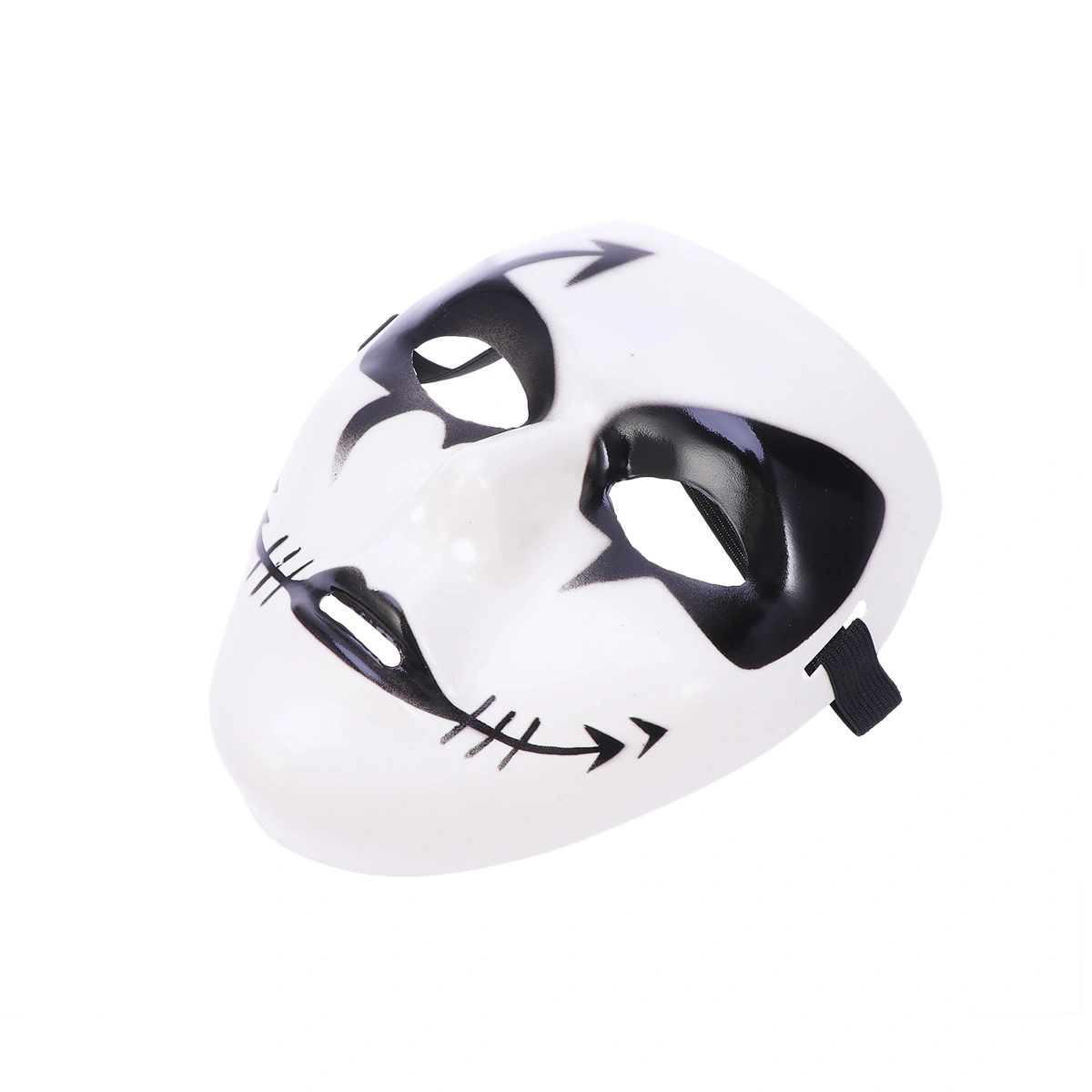 2pcs Scary Death Mask Dancer Mask Halloween Masquerade Cosplay Party Costume Prop Dress-up Accessory