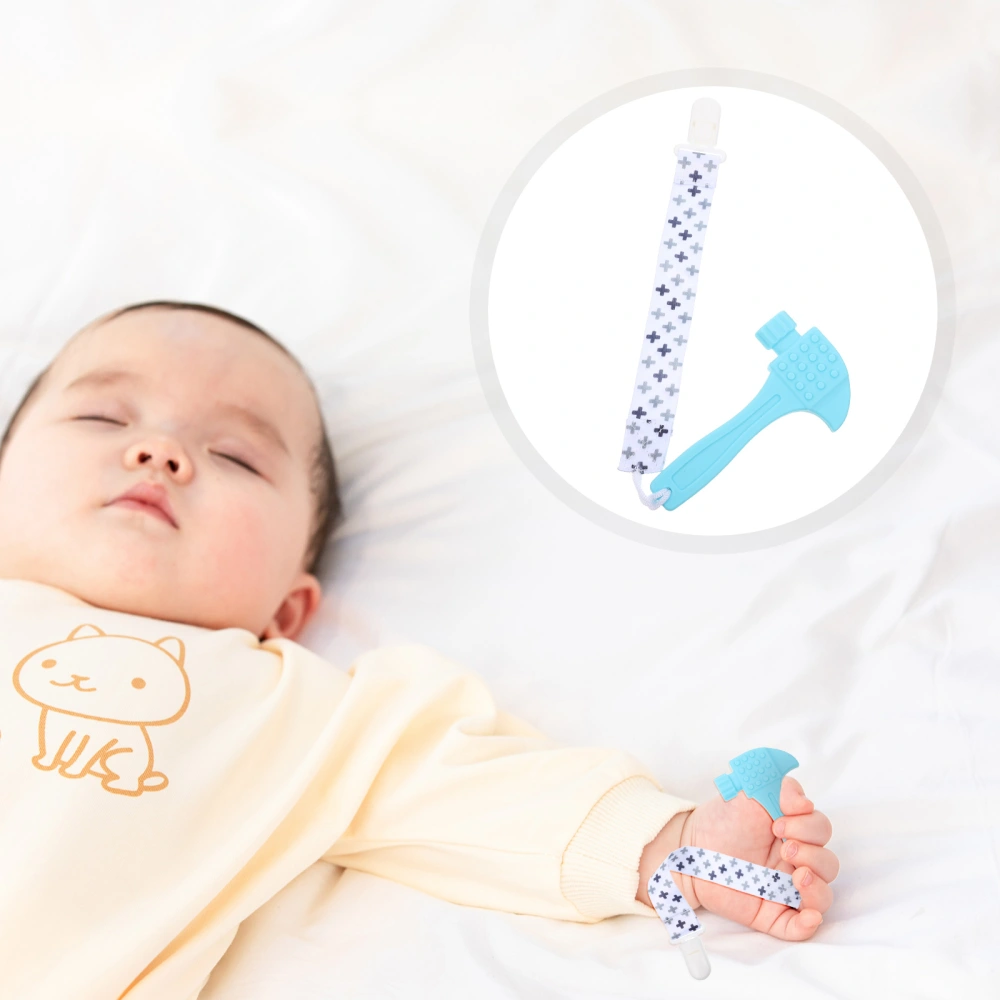 Baby Silicone Pacifier Chain Hammer Design Pacifier Anti-lost Chain Baby Produdcts