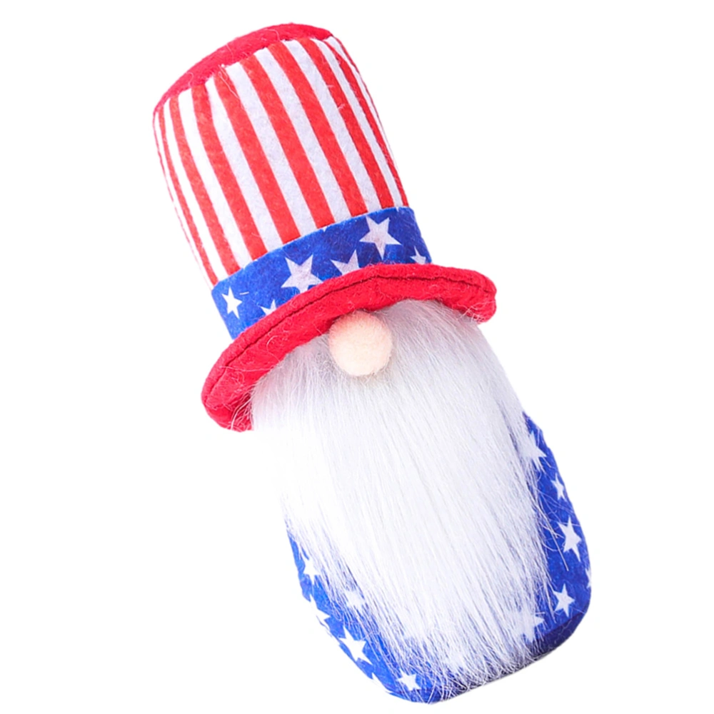 1pc Independence Day America National Day Rudolf Doll Ornament Home Decor