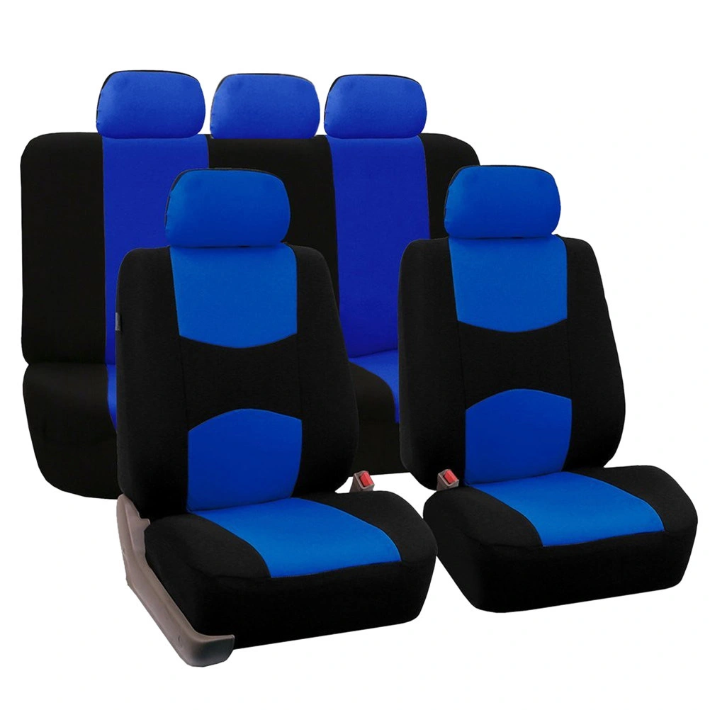 2 Pcs Car Seat Covers Non-Slip Auto Seat Protector Universal Fit Interior Cover(Red)