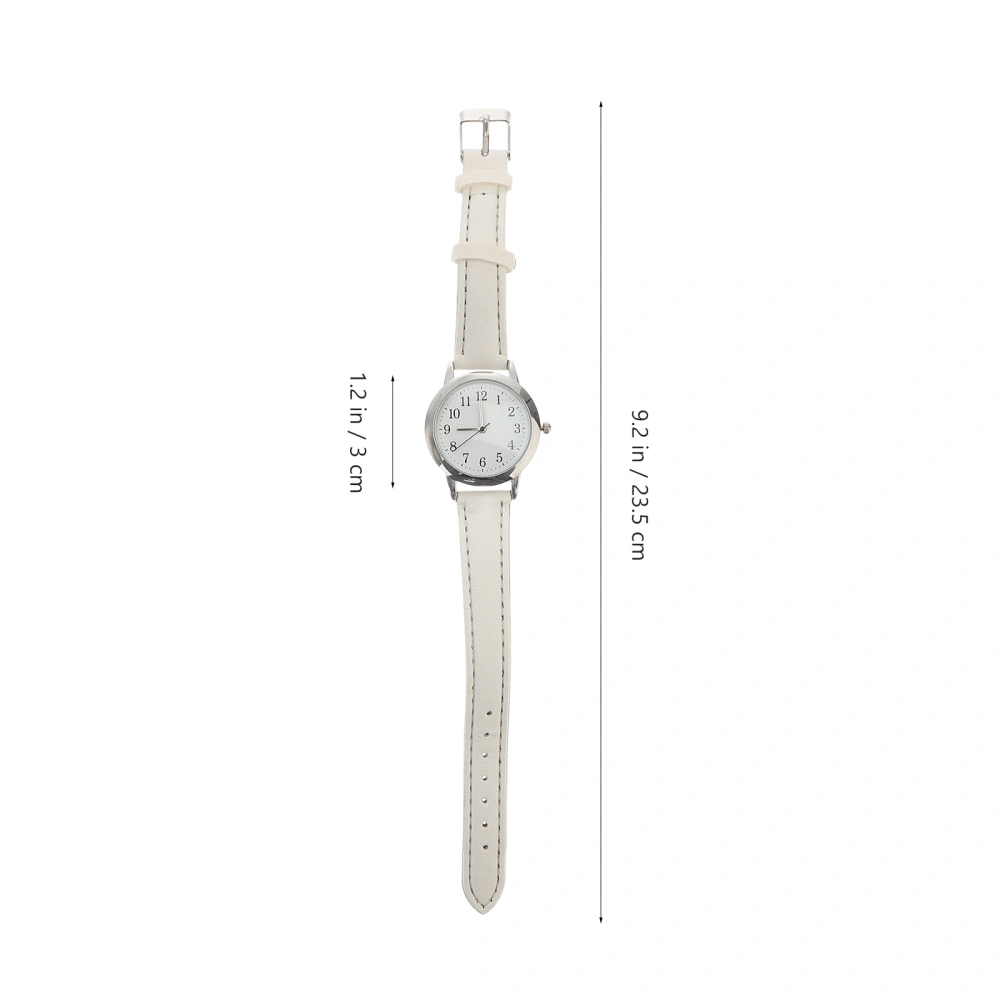 Women Fashion Waterproof Quartz Watch PU Leather Strap Simple Casual Wrist Watch