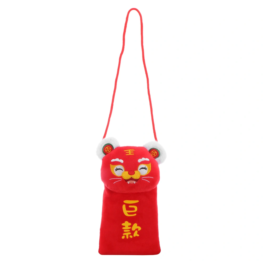 Chinese Style Red Envelope Spring Festival Crossbody Bag Cloth Red Envelope