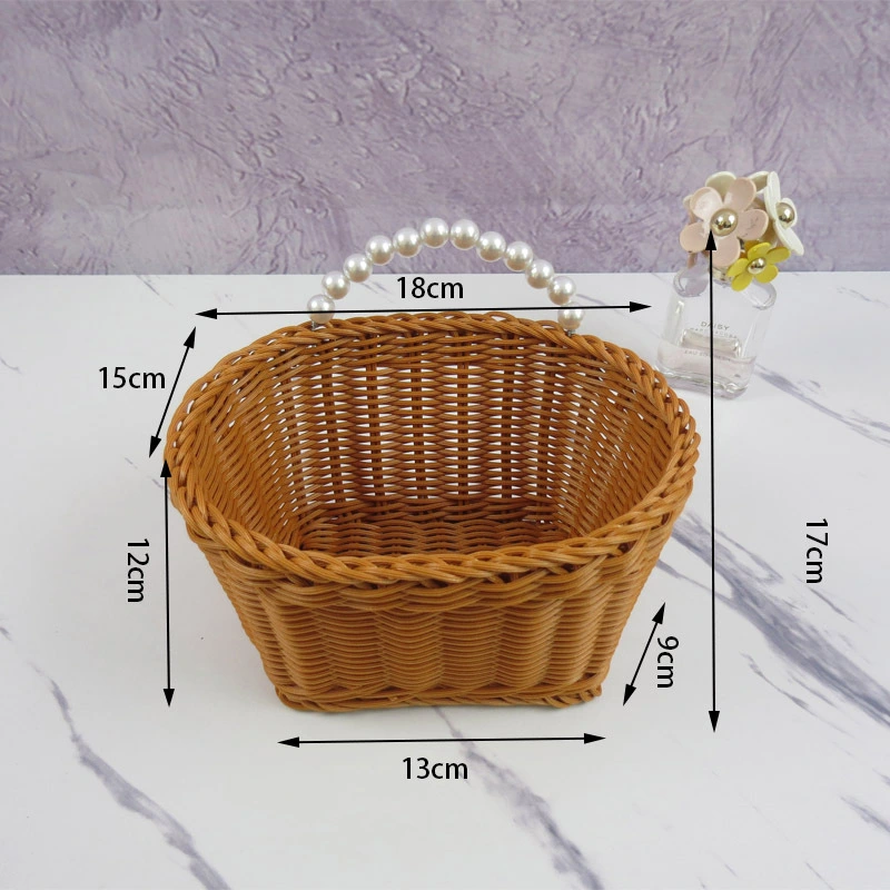 Wall Hanging Basket Ginger Garlic Basket Fruit Storage Basket Hanging Flower Basket Decor