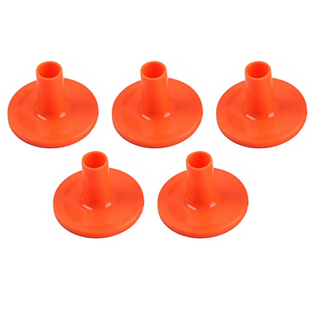 5pcs Cymbal Sleeves Instruments Drum Percussion Stand with Flange Base