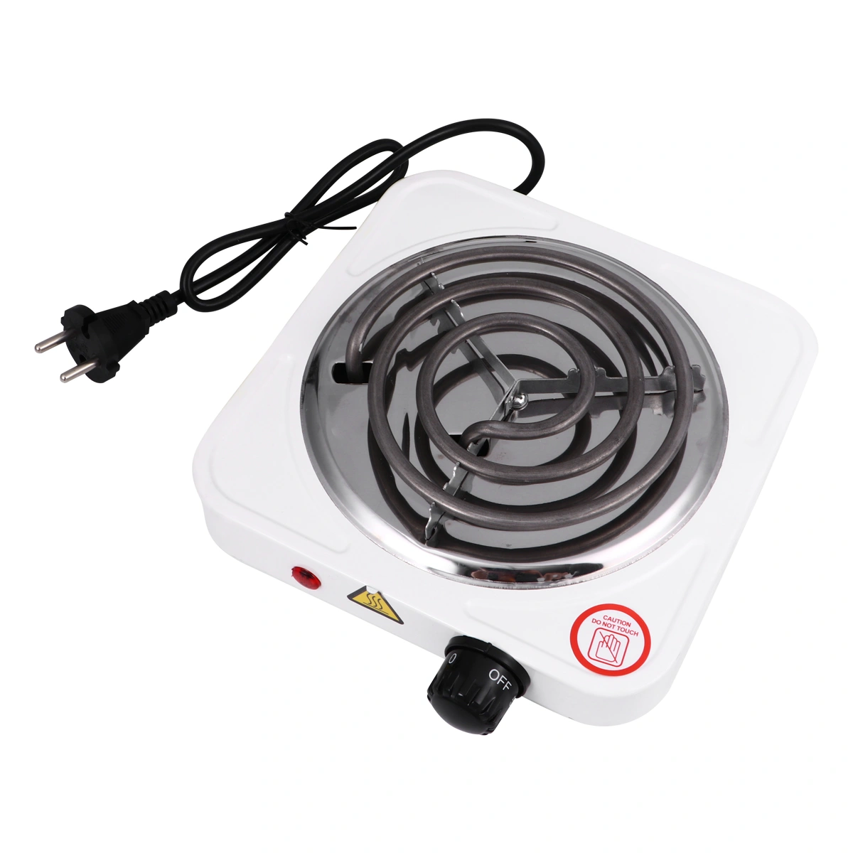 1000W Electric Heater Stove Practical Electric Heater Single Burner (EU Plug)