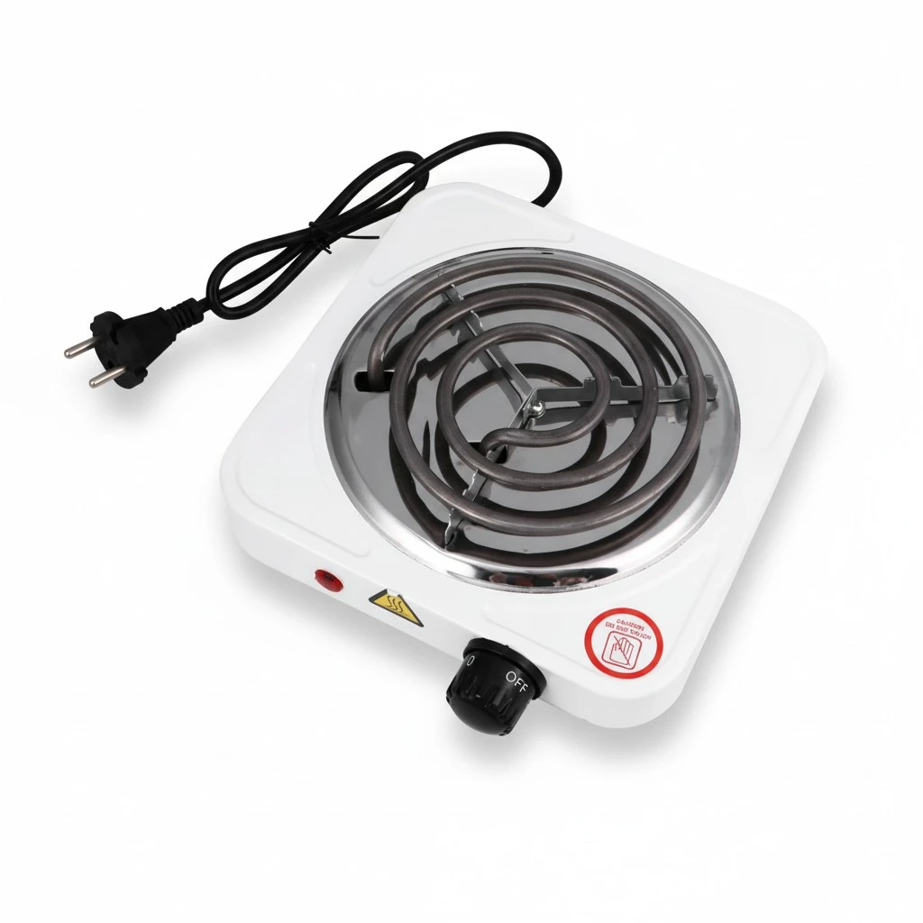 1000W Electric Heater Stove Practical Electric Heater Single Burner (EU Plug)