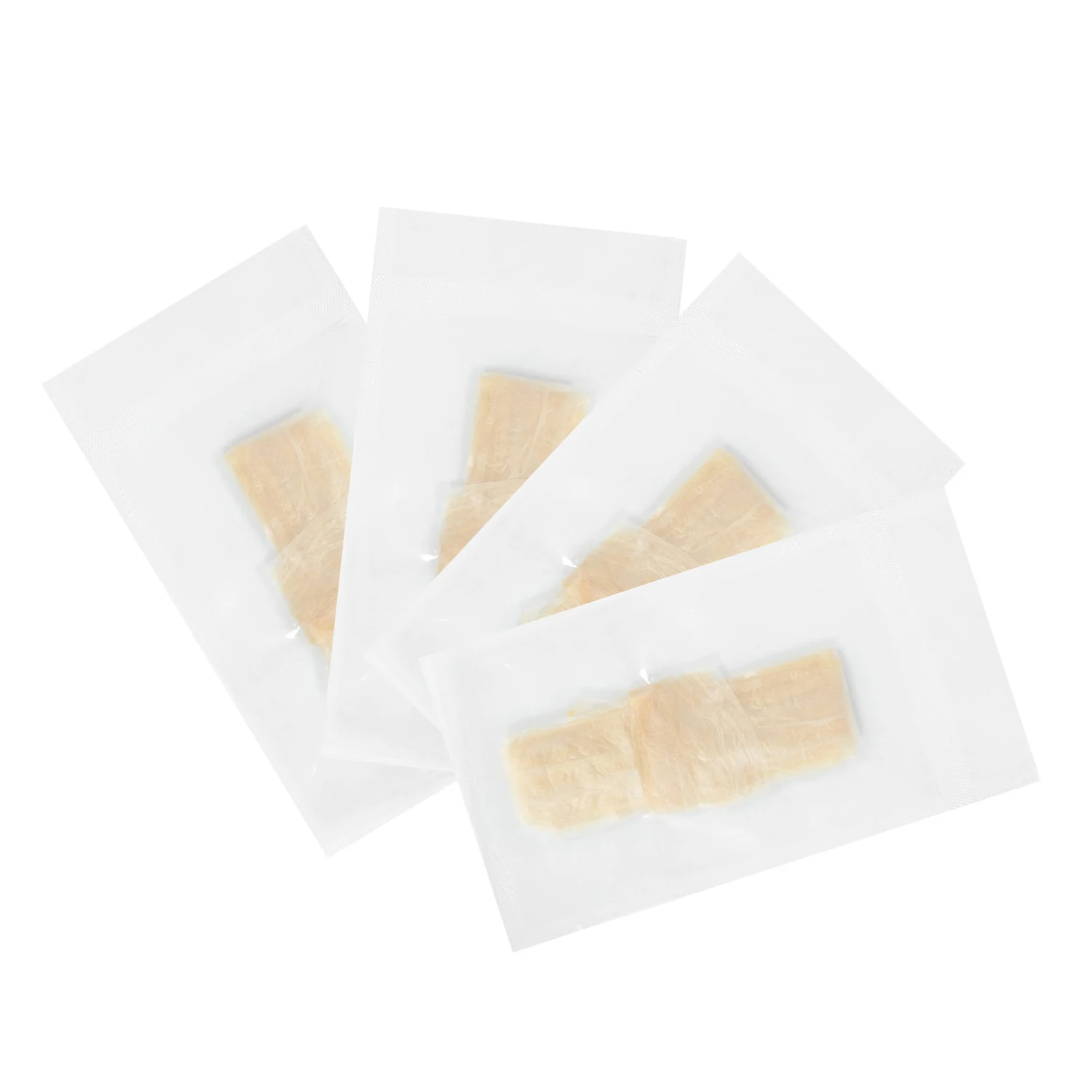 4pcs Sausage Casing Natural Ham Sausage Casings Skins Natural Dry Skins