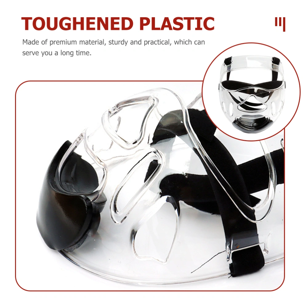 Boxing Faceshield Taekwondo Sports Face Cover Sparring Face Guard Detachable Face Protector