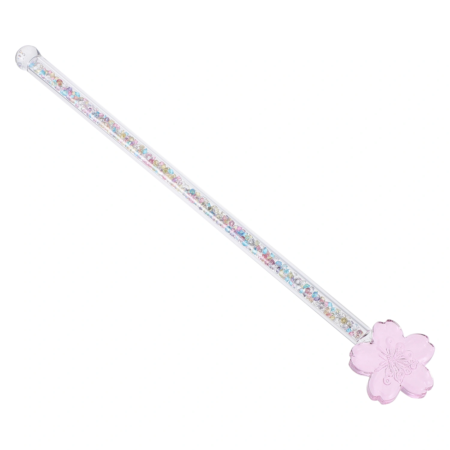 1pc Glass Milk Coffee Juice Drink Muddler Stirrer Swizzle Stick Stirring Rod