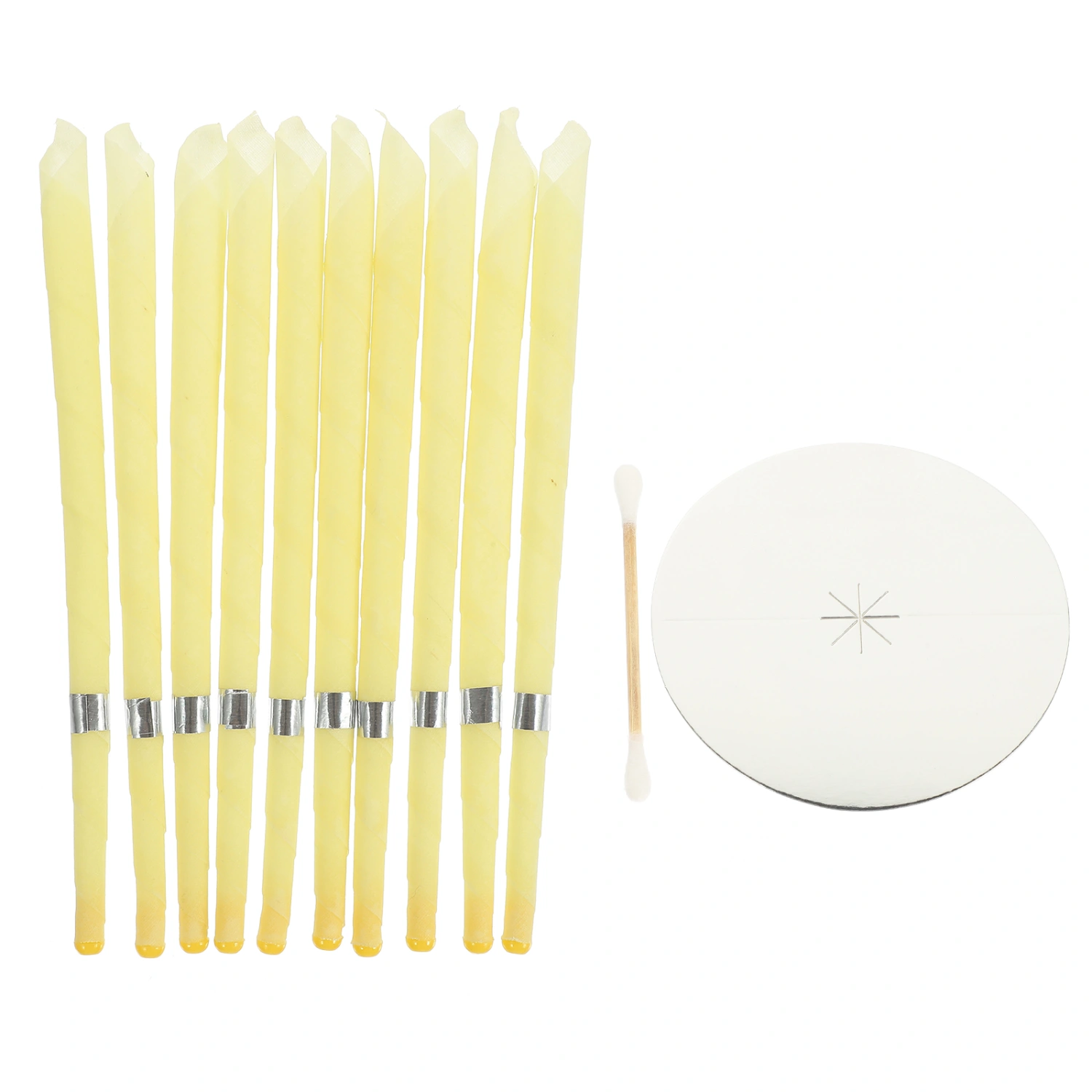 1 Set Ear Wax Removal Tool Ear Wax Candles Beeswax Candle Drip Protectors