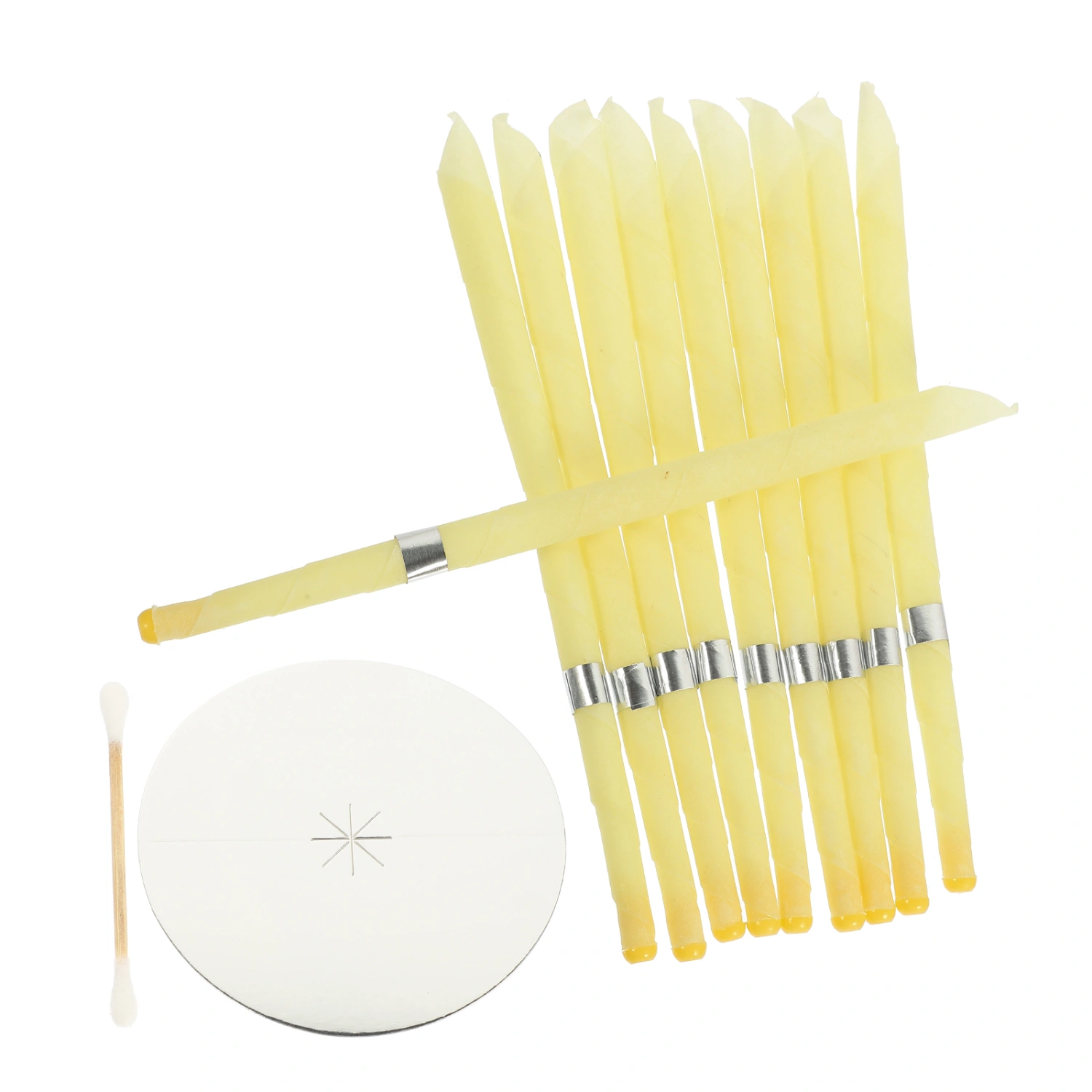 1 Set Ear Wax Removal Tool Ear Wax Candles Beeswax Candle Drip Protectors