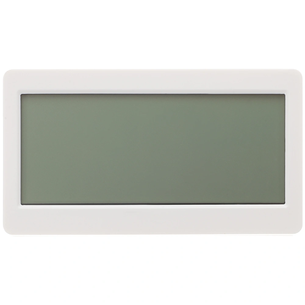 Transparent Window Style Mini LCD Display Digital Thermometer for Indoor Outdoor Use Sucker Wall Hanging Temperature Hygrometer(-10-+50℃,without Battery)